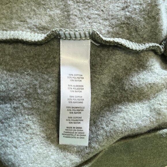 Alternative Apparel Ladies Camo Print Crew Neck Long Sleeve Sweatshirt Size M - Picture 5 of 5